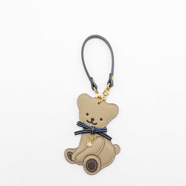 美品 NAGATANI ナガタニ ハンドバッグ 金具 カデナ 南京錠 チャーム BEAR [BEIGE] ｜日本製の本革バッグ・財布｜NAGATANI（ナガタニ）公式