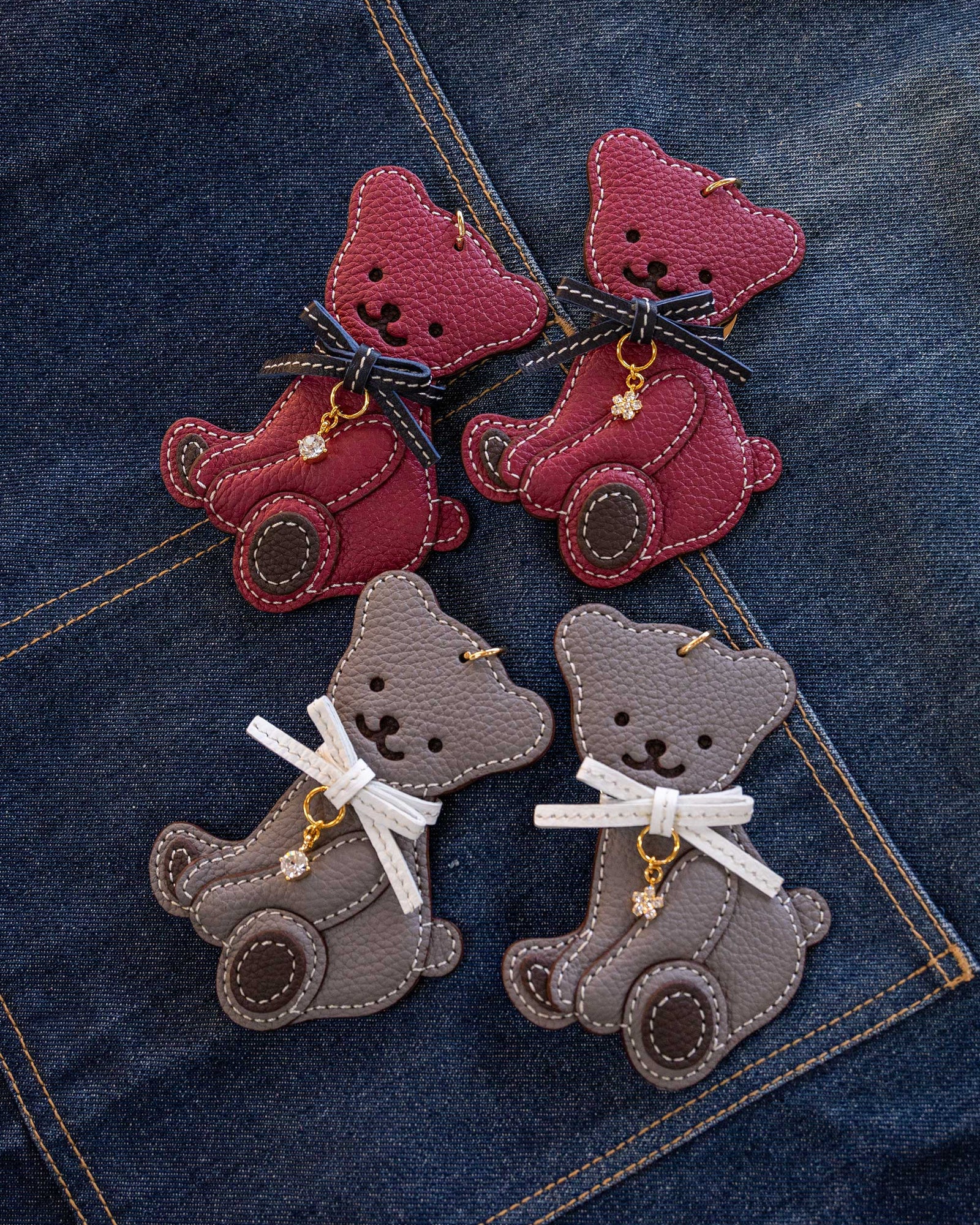 BEAR [MAROON] ｜日本製の本革バッグ・財布｜NAGATANI（ナガタニ）公式