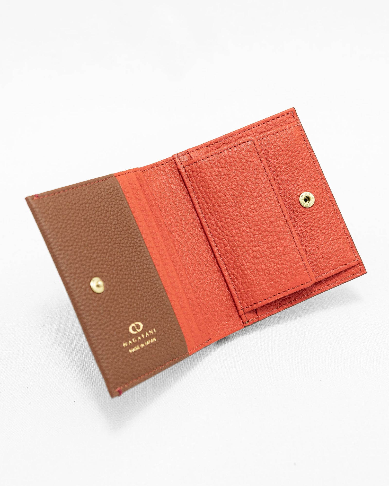 ÉCLAT [SIENNA×RED] ｜日本製の本革バッグ・財布｜NAGATANI（ナガタニ