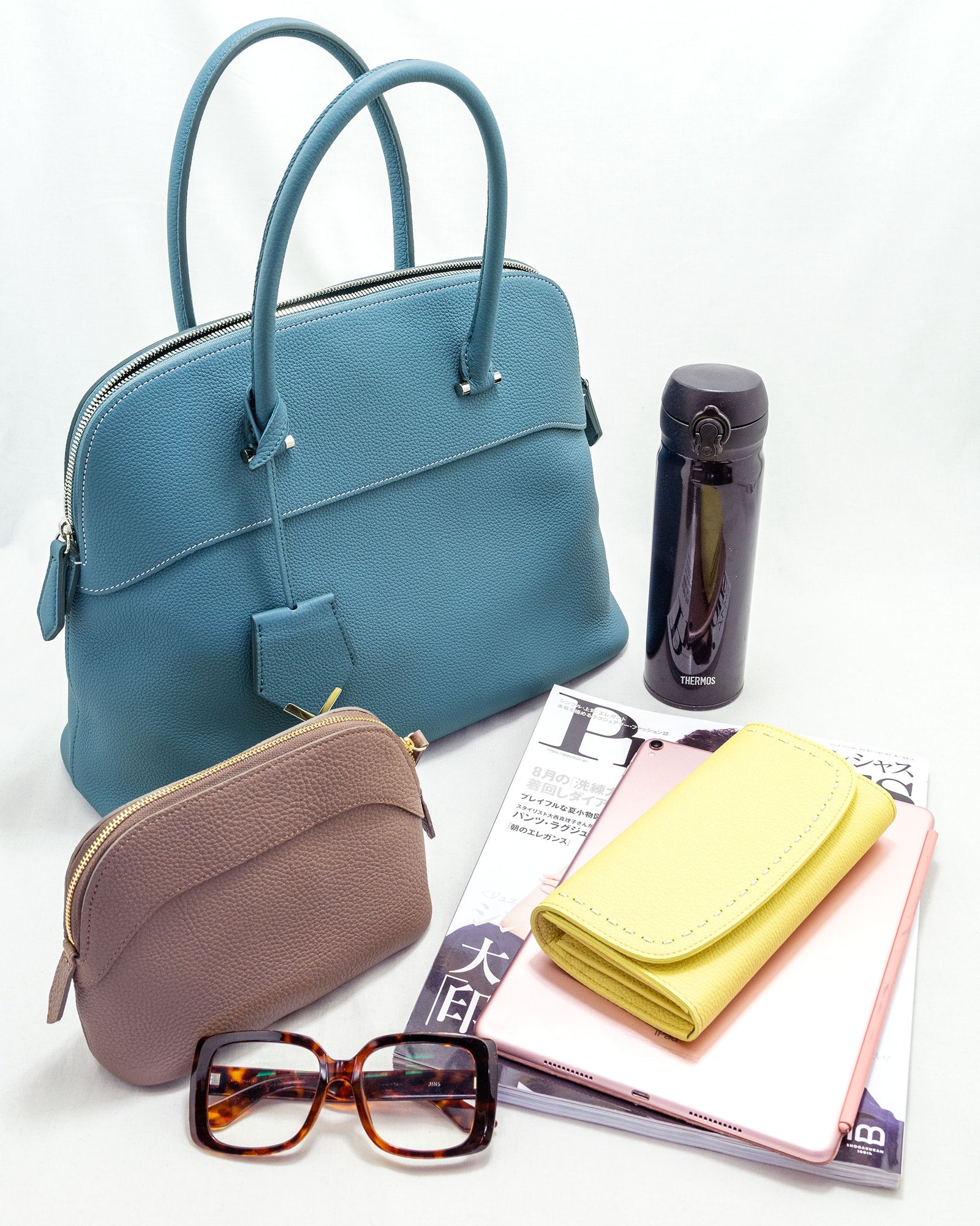 EMMA [ECRU] ｜日本製の本革バッグ・財布｜NAGATANI（ナガタニ）公式