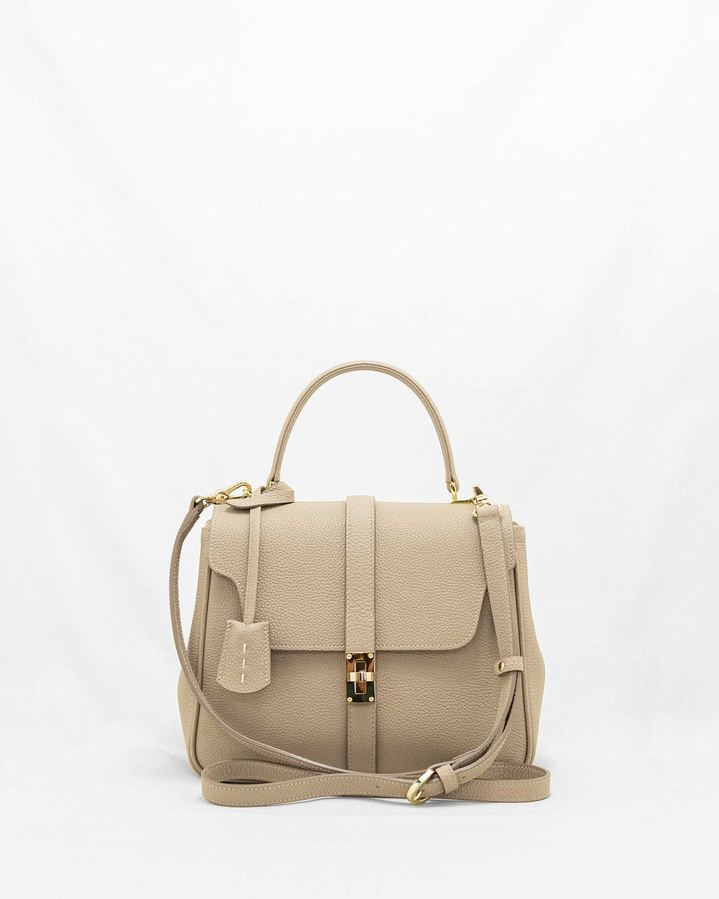 美品　NAGATANI　ハンドバッグ　グレージュ　和装　着物　日本製　本革 MIRIAM [BEIGE] ｜日本製の本革バッグ・財布｜NAGATANI（ナガタニ