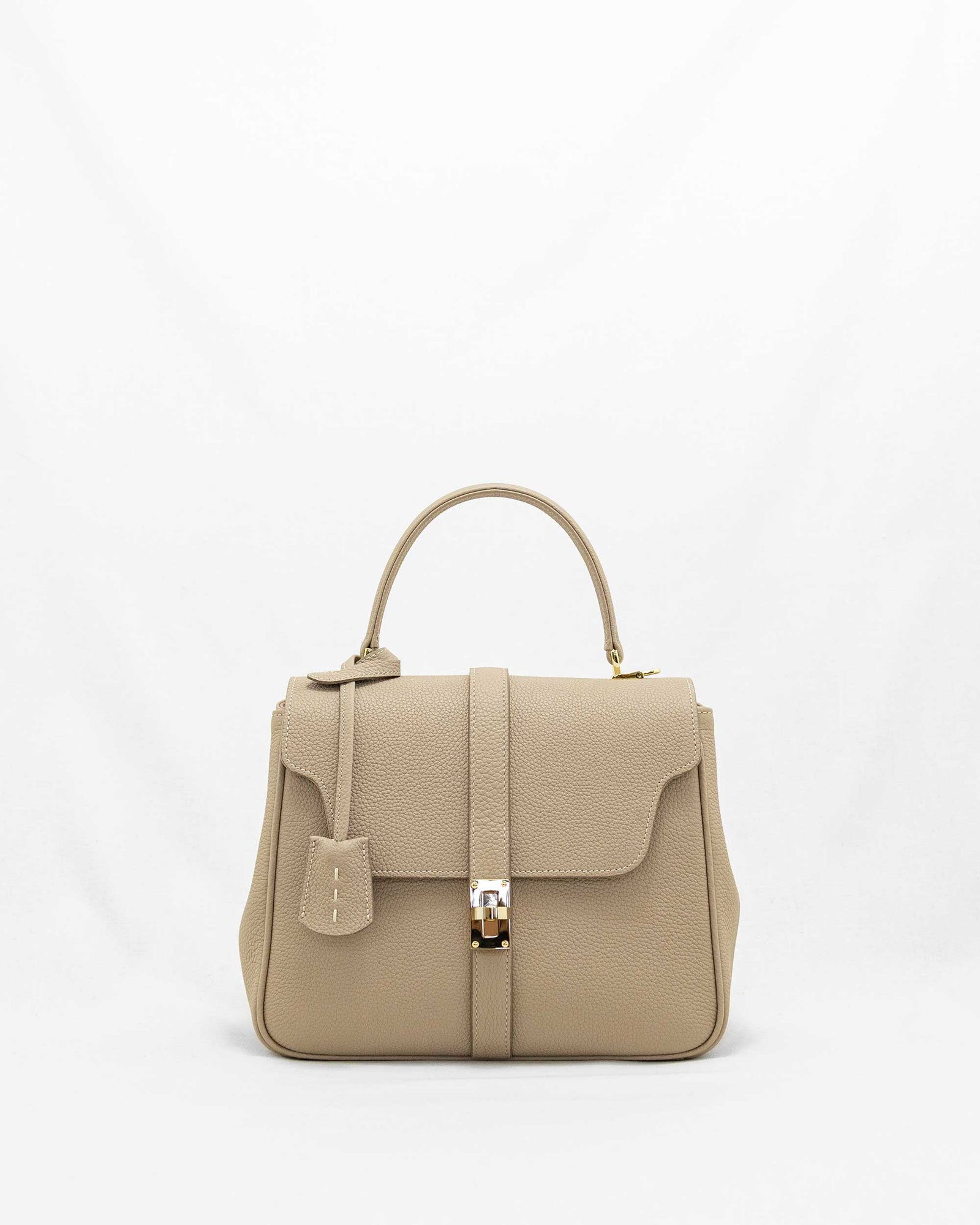 美品　NAGATANI　ハンドバッグ　グレージュ　和装　着物　日本製　本革 MIRIAM [BEIGE] ｜日本製の本革バッグ・財布｜NAGATANI（ナガタニ