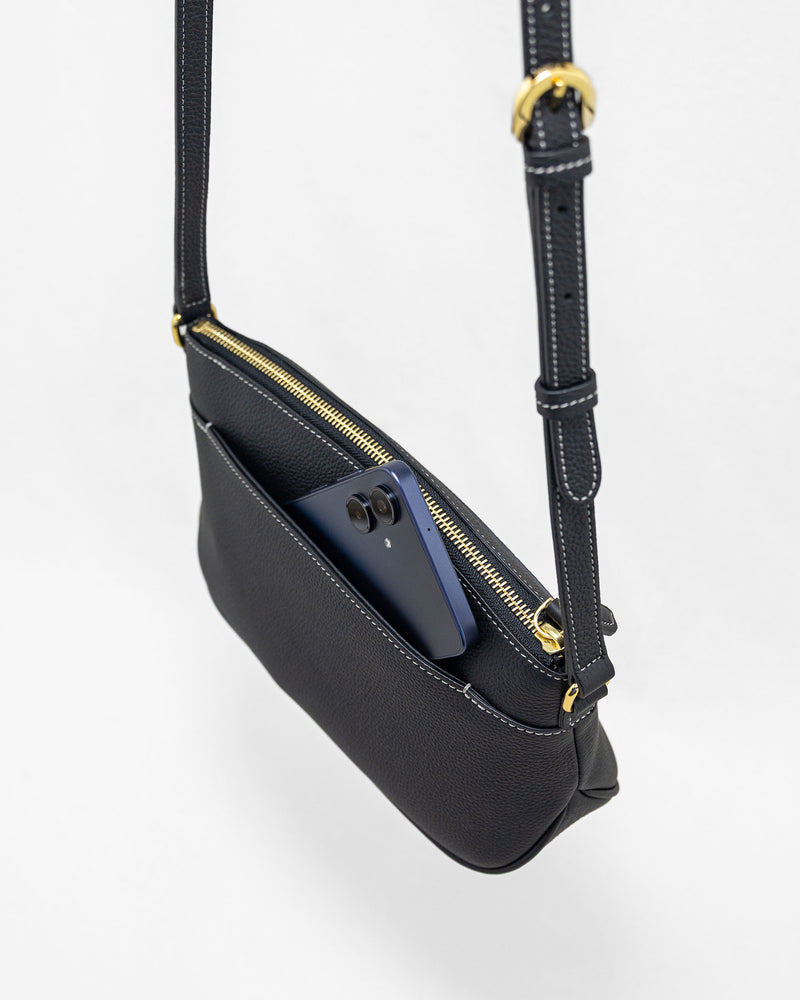 NINA [BLACK] ｜日本製の本革バッグ・財布｜NAGATANI（ナガタニ）公式