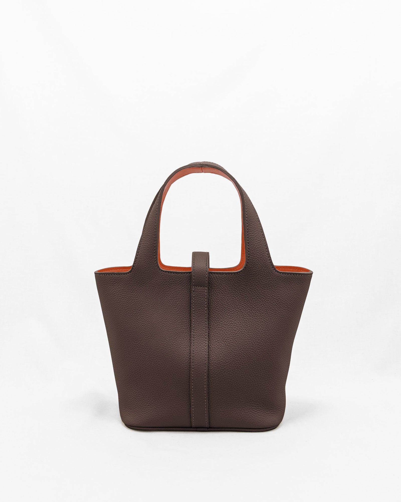 ナオさんさん商品 イベント限定】RINA [CHOCO×ORANGE] ｜日本製の本革バッグ・財布