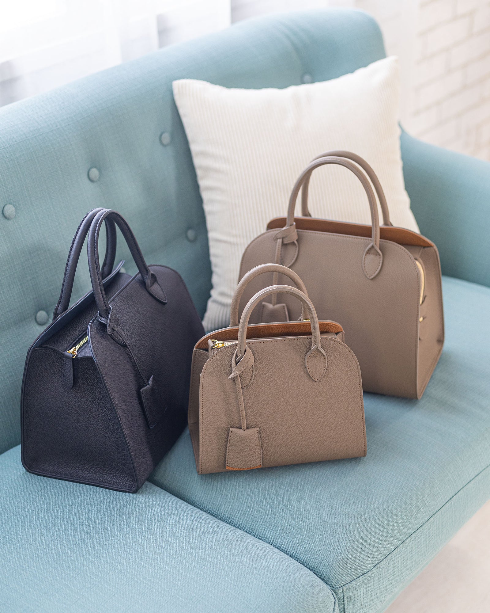 RUHINA [BLACK] ｜日本製の本革バッグ・財布｜NAGATANI（ナガタニ