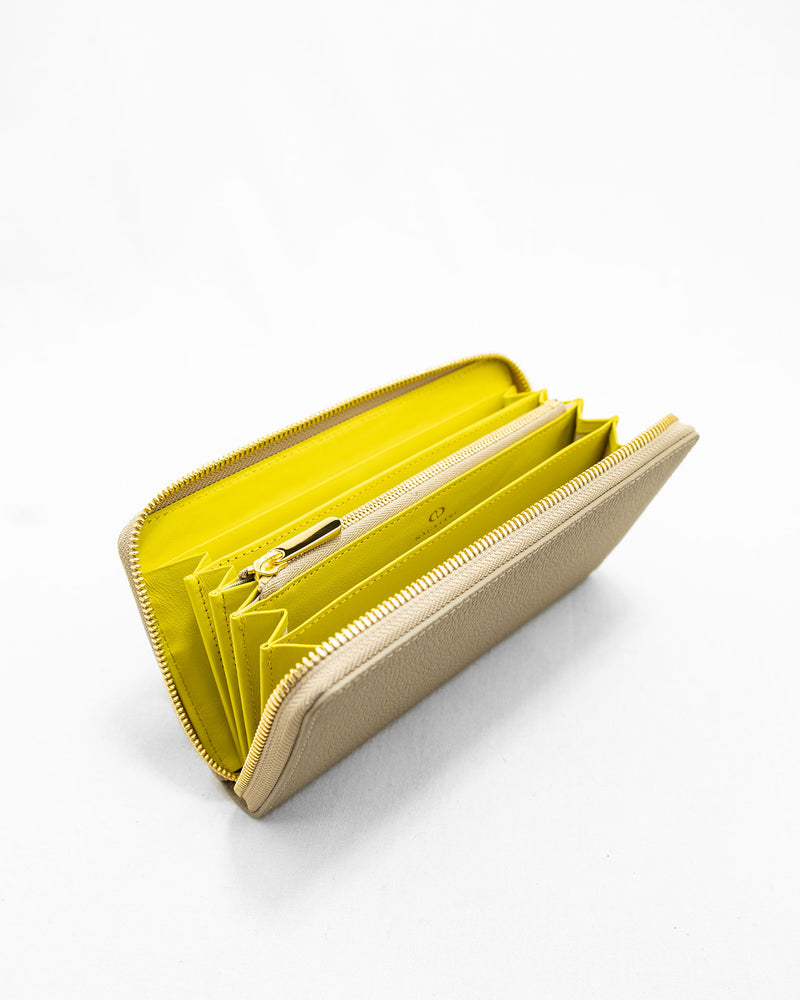 SAHO PLAIN [BEIGE×YELLOW]