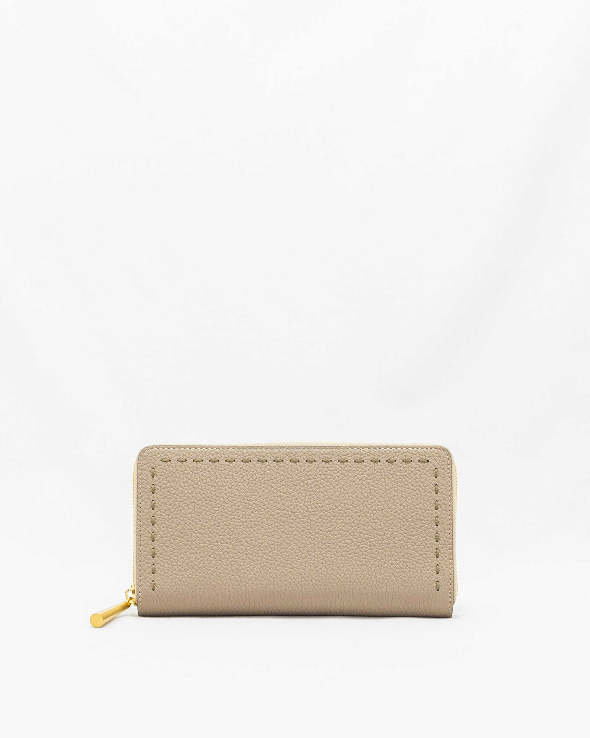 【売切希望】ナガタニ/レザー ベージュ 長財布 ステッチデザイン Wallet ｜日本製の本革バッグ・財布｜NAGATANI（ナガタニ）公式