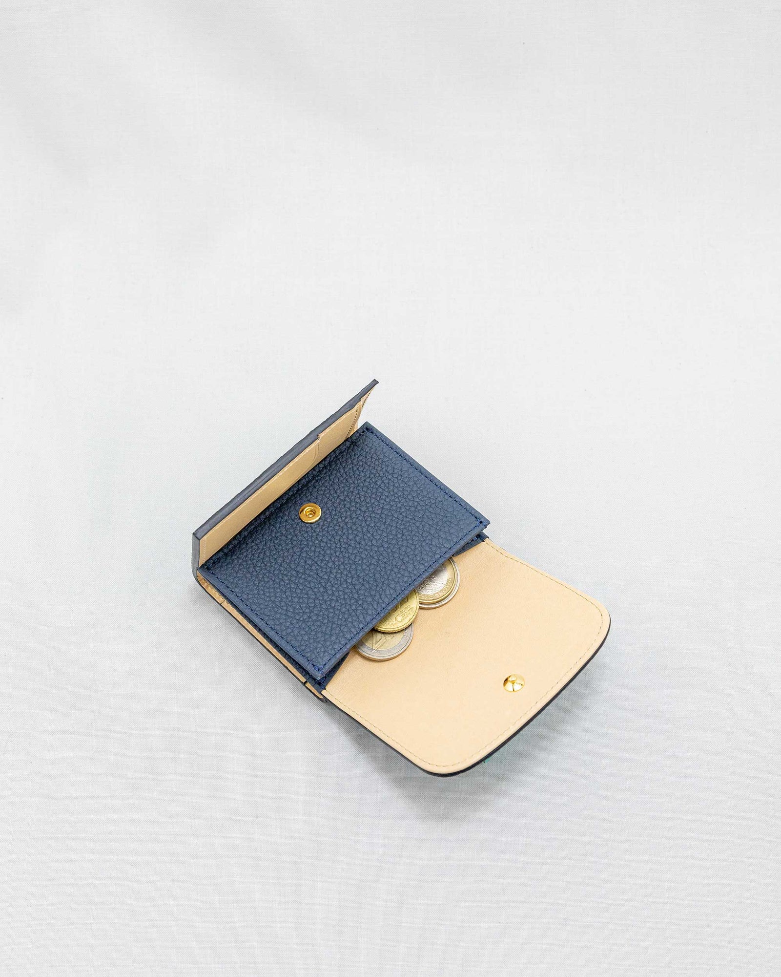 NAGATANI BONNY（ネイビー）レザーウォレット BONNY [OAK] ｜日本製の本革バッグ・財布｜NAGATANI（ナガタニ
