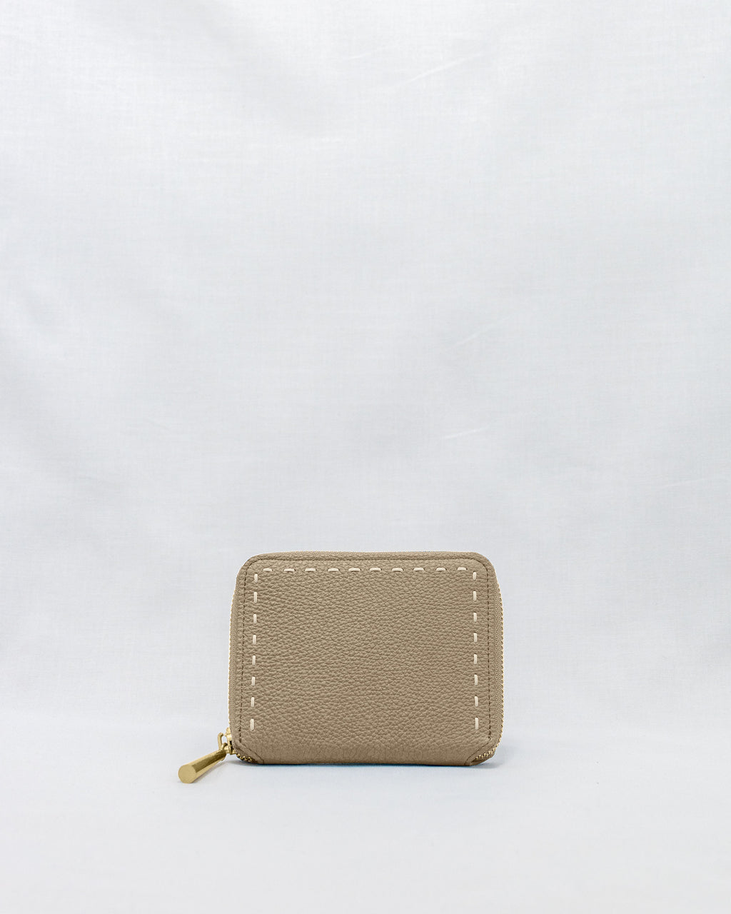 【売切希望】ナガタニ/レザー ベージュ 長財布 ステッチデザイン BONNY [BEIGE] ｜日本製の本革バッグ・財布｜NAGATANI（ナガタニ
