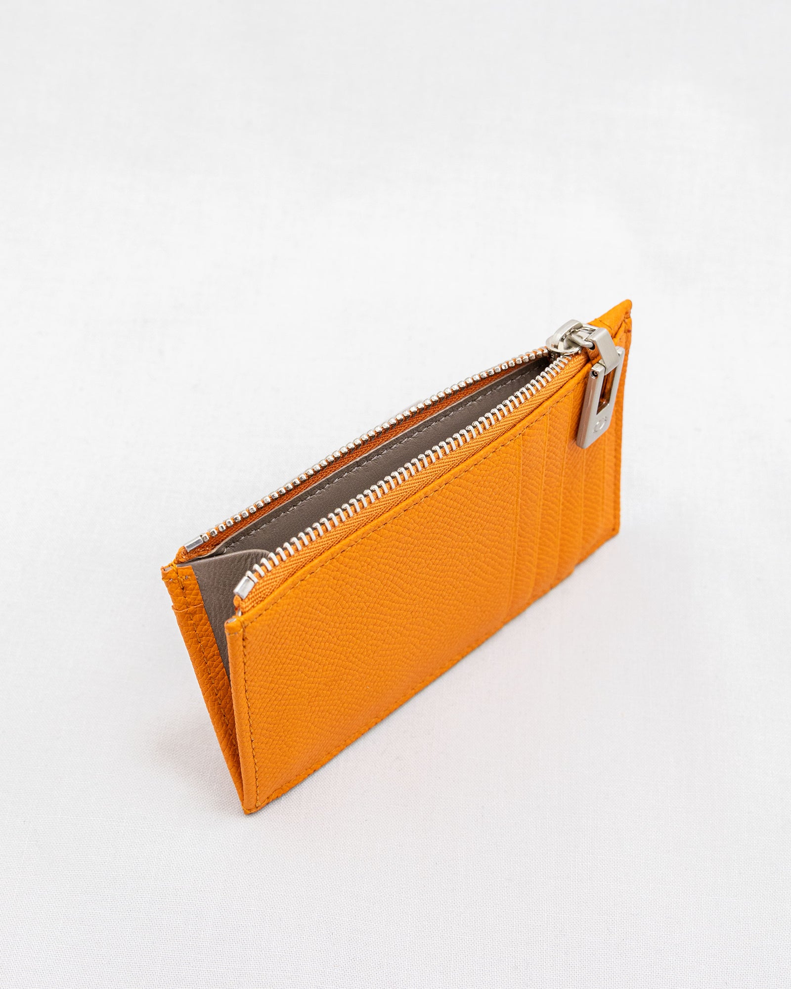 EUNOIA CARD HOLDER [ORANGE] ｜日本製の本革バッグ・財布｜NAGATANI
