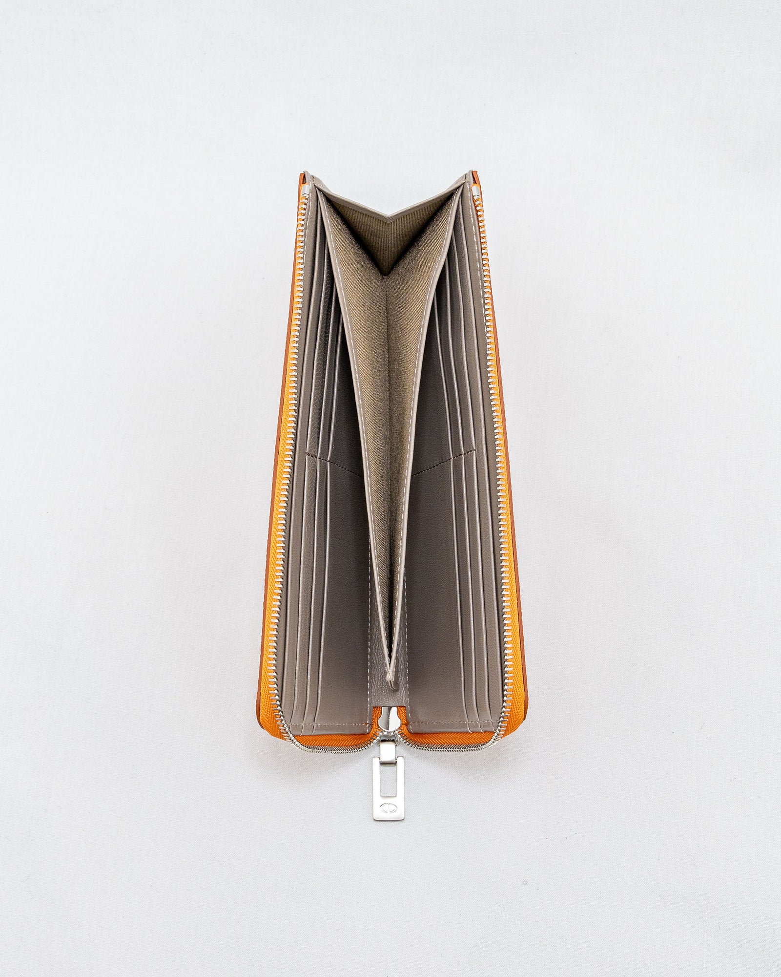 EUNOIA L-WALLET [ORANGE] ｜日本製の本革バッグ・財布｜NAGATANI 